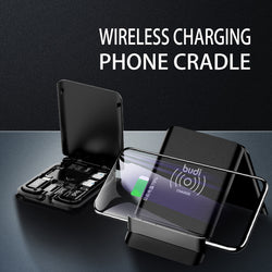 Portable Cable Box with Wireless Charger Corporate Gifts Singapore