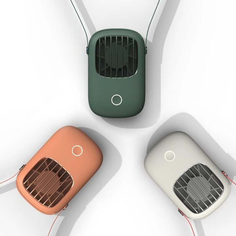 Mini Outdoor USB Charging Neck Fan Corporate Gifts Singapore