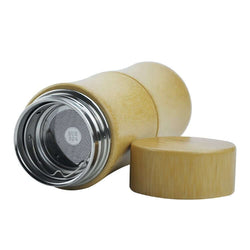 450ml Eco-Friendly Bamboo Stainless Steel Flask Corporate Gifts Singapore