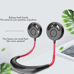 Leafless Portable Neck Hanging Fan Corporate Gifts Singapore