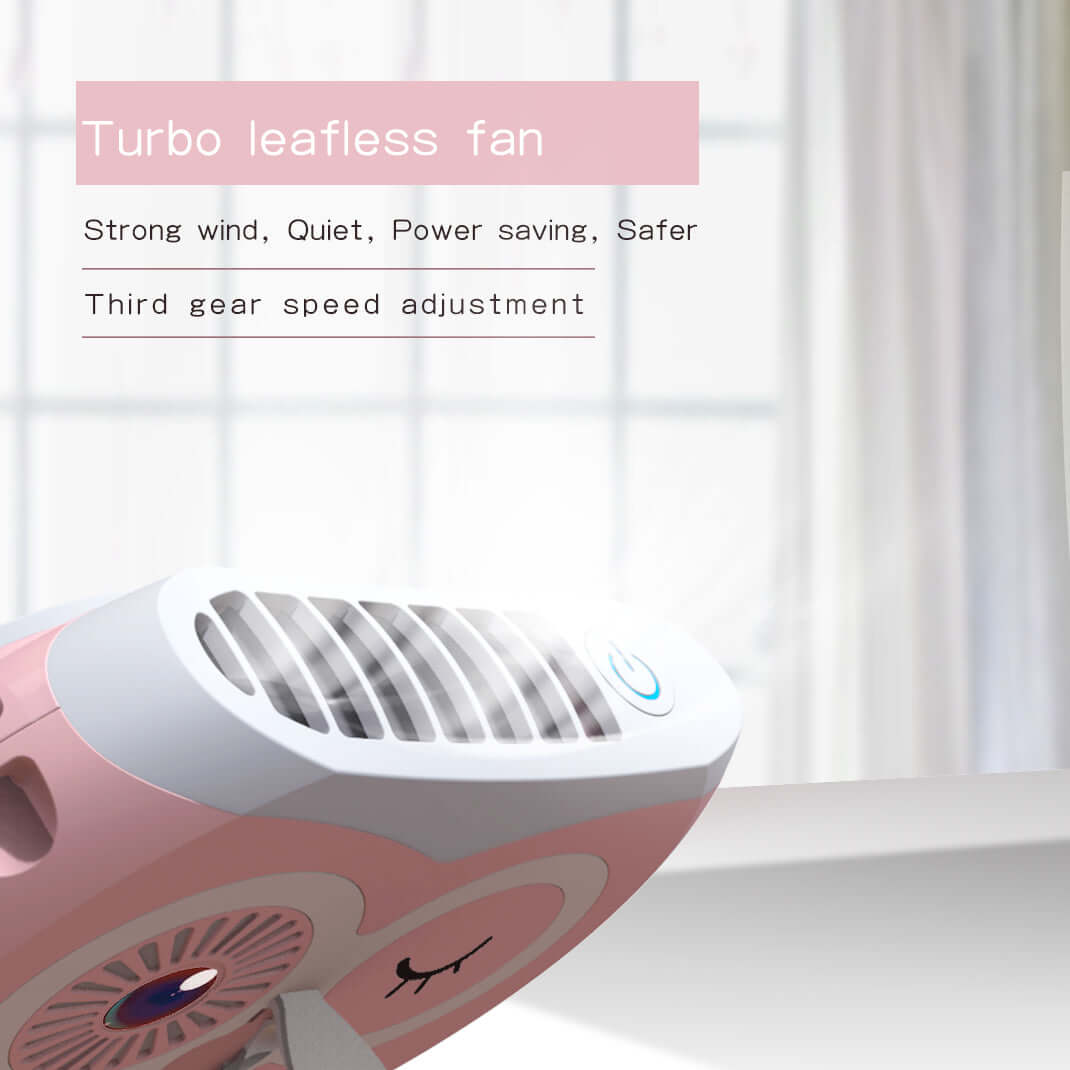 Mini Portable Neck Fan with USB Charging Corporate Gifts Singapore