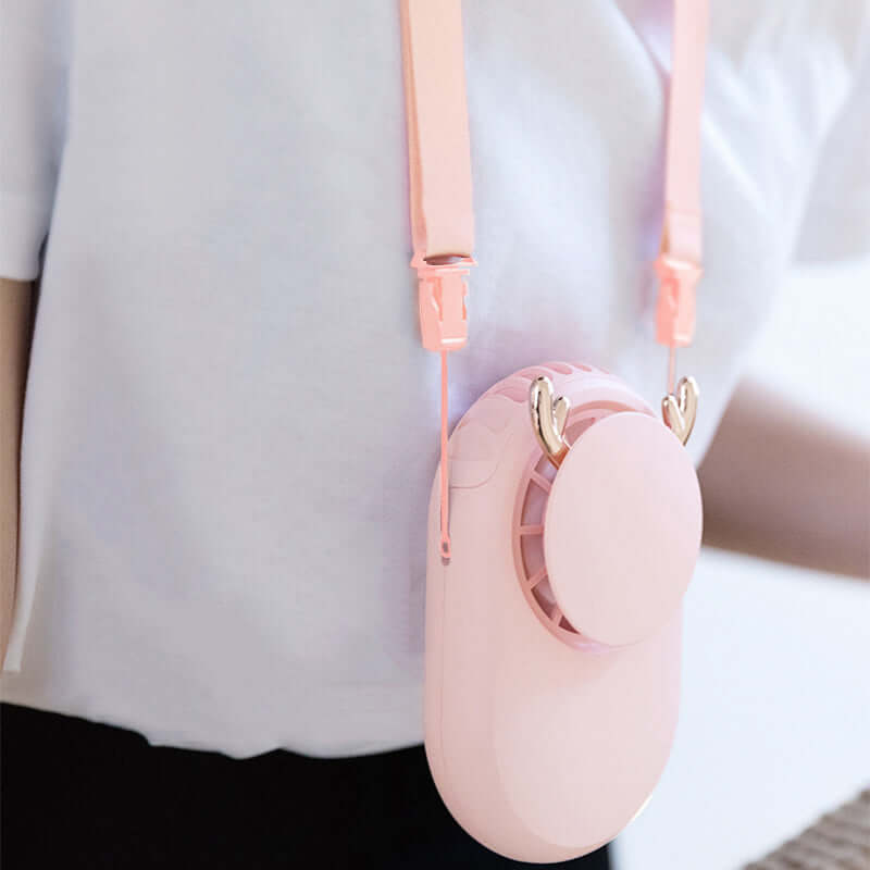 Hands Free Neckband Rechargeable Fan Corporate Gifts Singapore