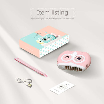 Mini Portable Neck Fan with USB Charging Corporate Gifts Singapore