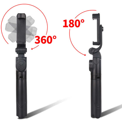 Wireless Remote Controlled Selfie Stick With Foldable Tripod Stand Corporate Gifts Singapore