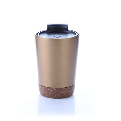 Vacuum Stainless Steel Mug With Cork Base Corporate Gifts Singapore