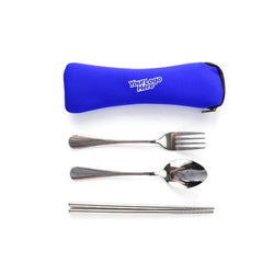 Stainless Steel Cutlery Set with Pouch Corporate Gifts Singapore