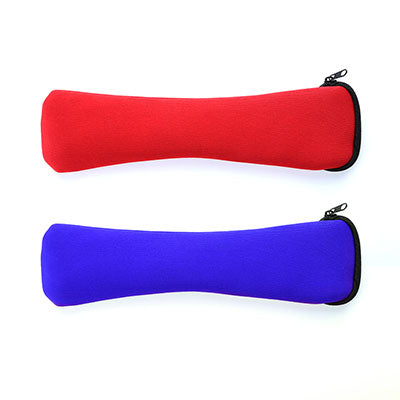Stainless Steel Cutlery Set with Straw in Neoprene Pouch Corporate Gifts Singapore