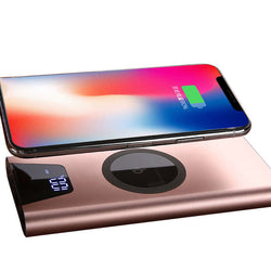 Aluminium 10000mAh Qi Wireless Power Bank Corporate Gifts Singapore