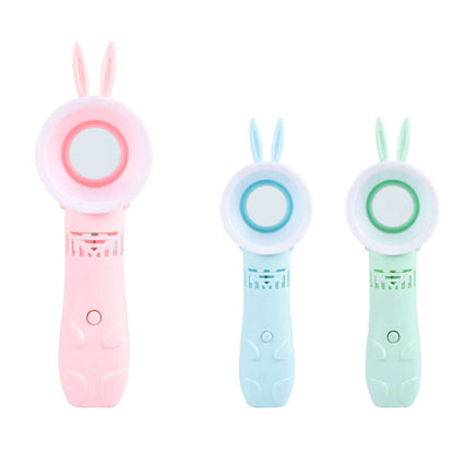 Mini Bladeless Hand Held Fan with LED light Corporate Gifts Singapore
