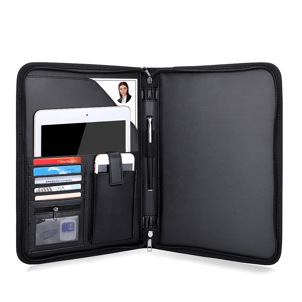 A4 Zipper Portfolio with Tablet Pocket Corporate Gifts Singapore