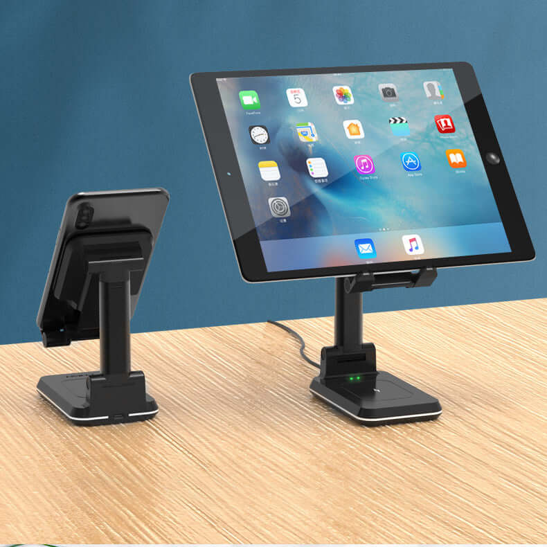 Dual Charging Phone Stand Wireless Charger Corporate Gifts Singapore