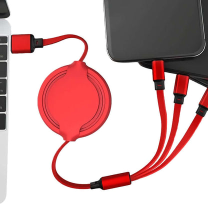 3 in 1 Retractable USB Cable Corporate Gifts Singapore