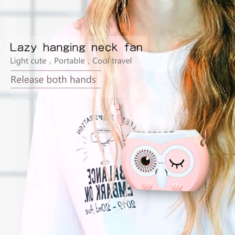Mini Portable Neck Fan with USB Charging Corporate Gifts Singapore