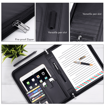 A4 Zipper Portfolio with Tablet Pocket Corporate Gifts Singapore