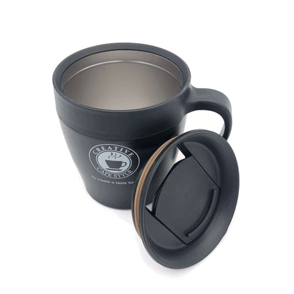 Stainless Steel Coffee Mug with Handle Corporate Gifts Singapore