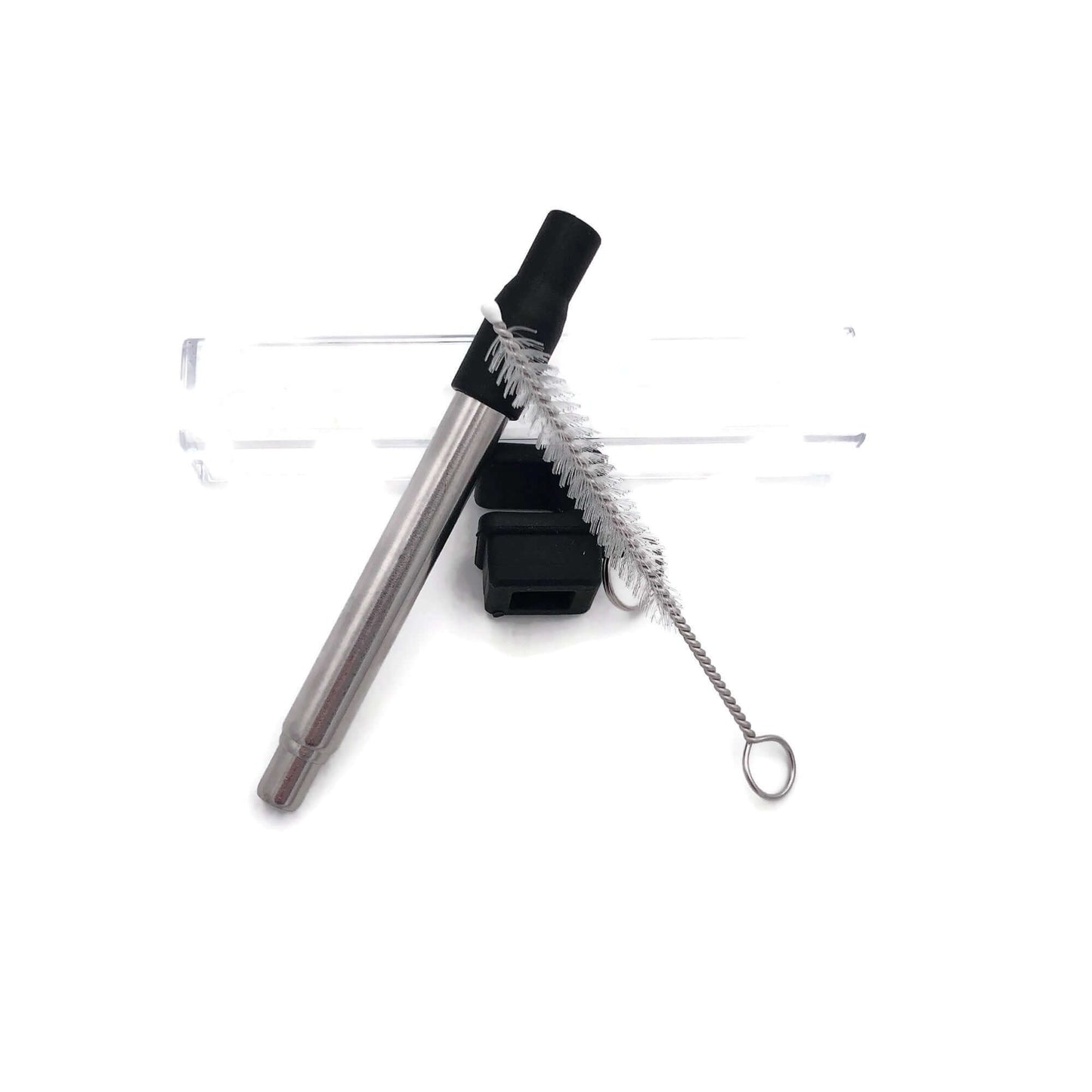 Telescopic Reusable Metal Straw with Silicone Tips Corporate Gifts Singapore