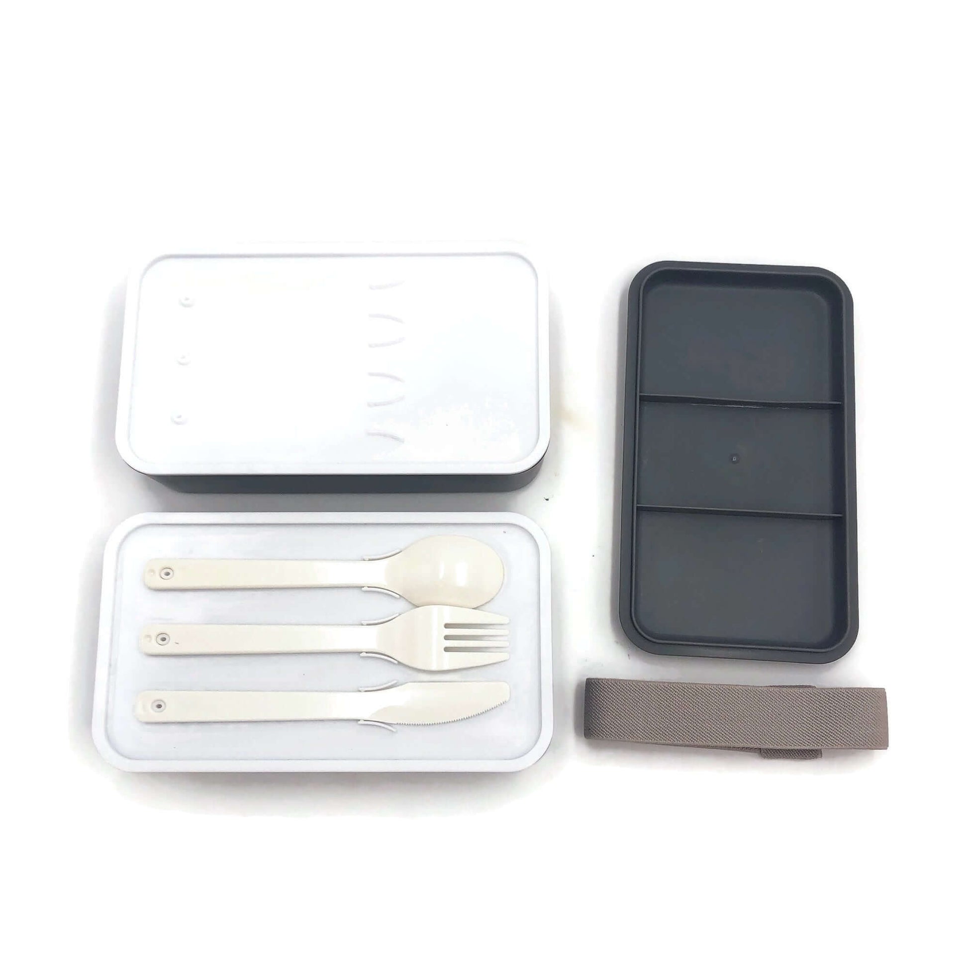 Double Layer Lunch Box with Rubber Tie Corporate Gifts Singapore