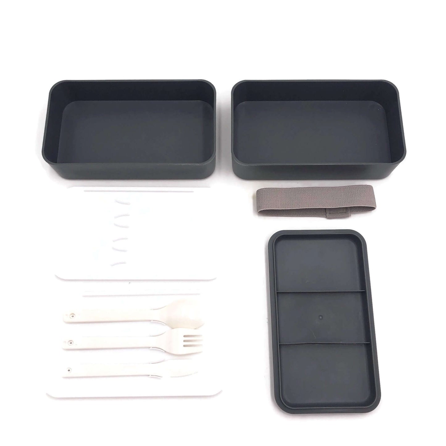 Double Layer Lunch Box with Rubber Tie Corporate Gifts Singapore