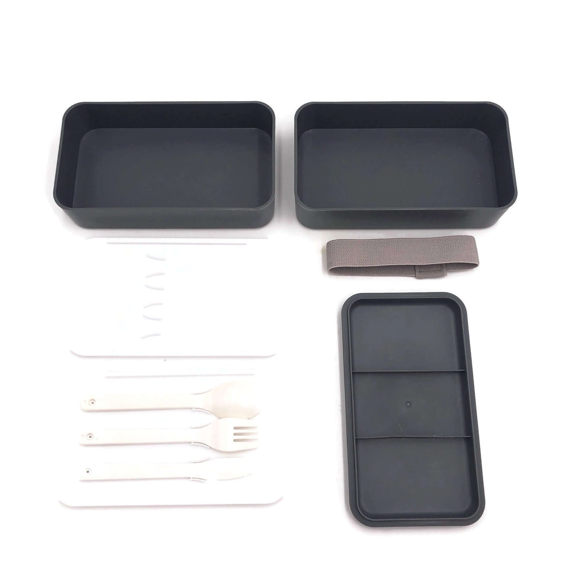 Double Layer Lunch Box with Rubber Tie Corporate Gifts Singapore