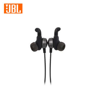 JBL Under Armour Sport Wireless FLEX Neckband Earphone showing secure fit design with ear tips, ideal for corporate gift.