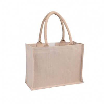 Laminated Jute Bag with Velcro Corporate Gifts Singapore