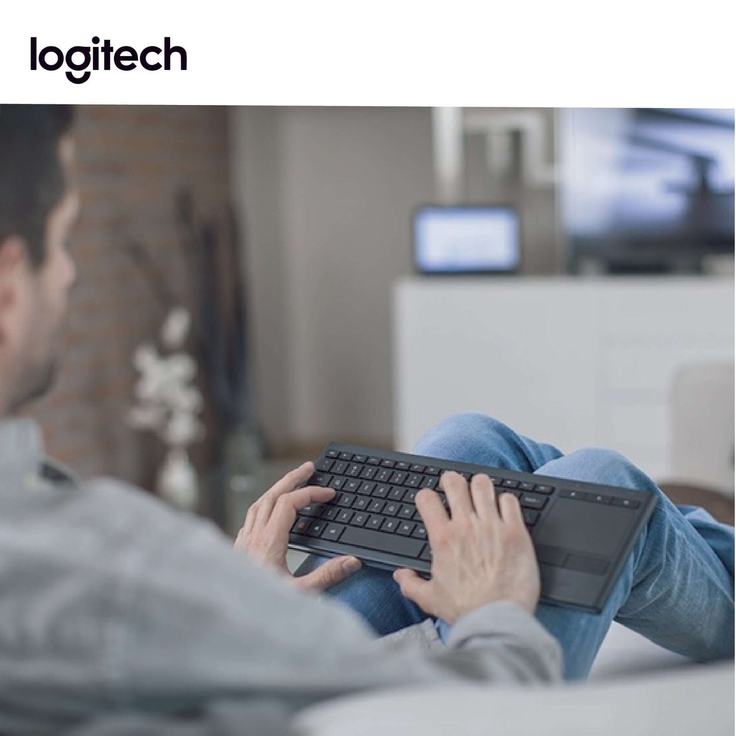 Logitech K830 Living Room Keyboard Corporate Gifts Singapore