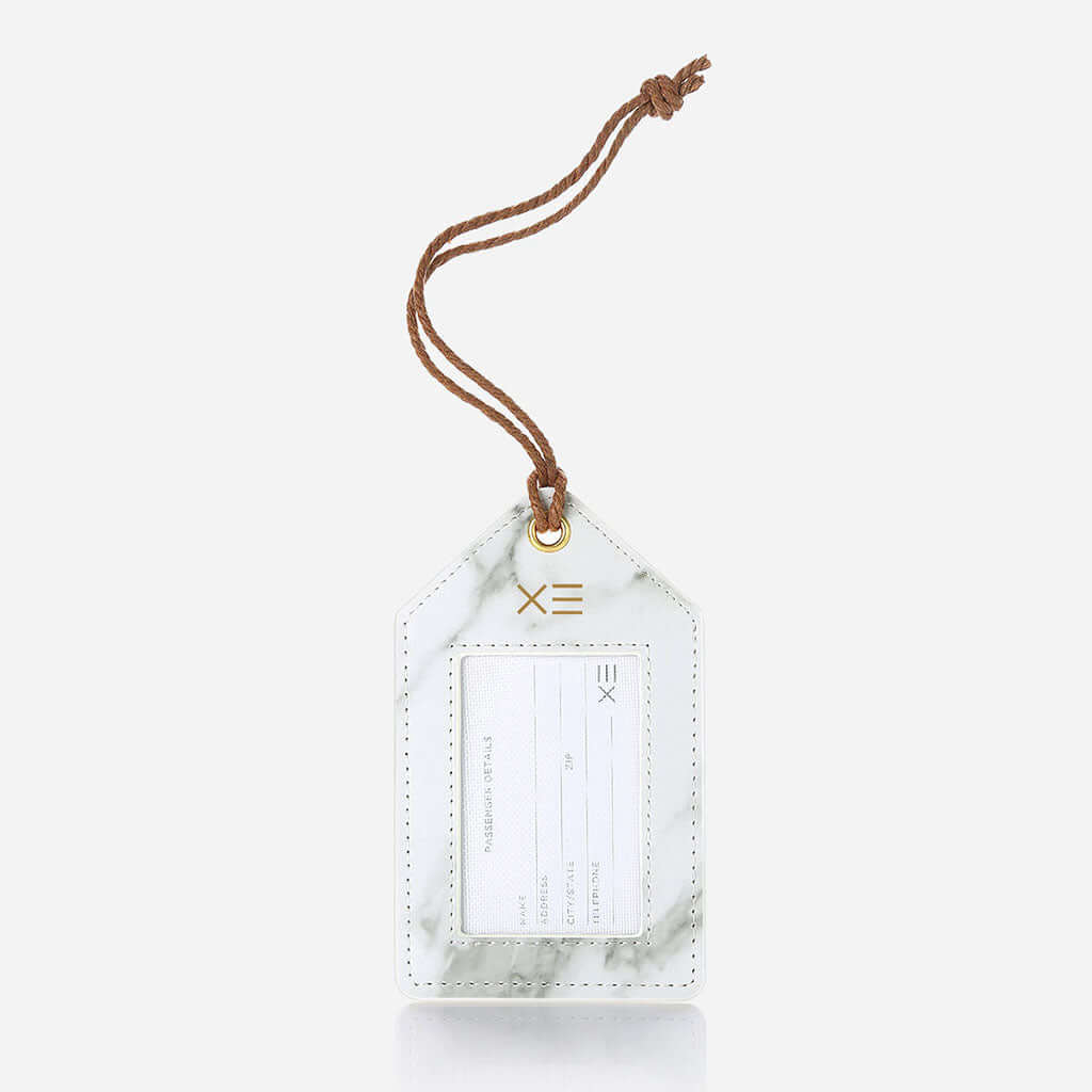 Rectangular Marble Luggage Tag Corporate Gifts Singapore