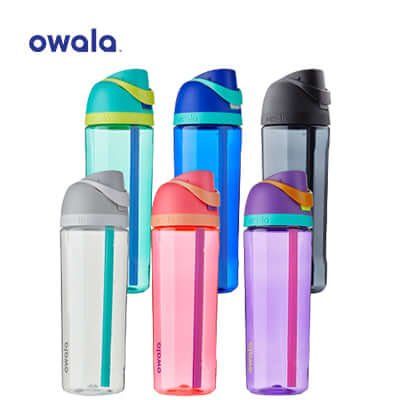 Owala Freesip Tritan in various colors, ideal for hydration and perfect as a corporate gift.