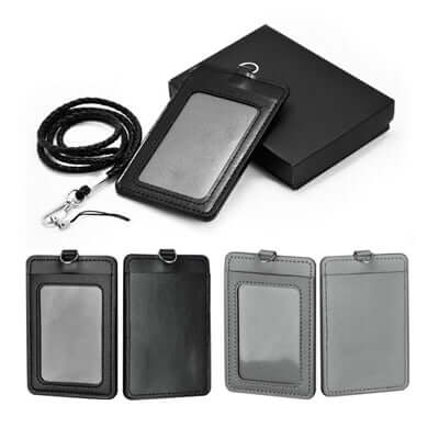 PU ID Badge Holder Corporate Gifts Singapore