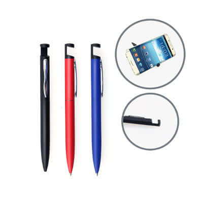 Aluminum Ball Pen with Phone Holder Corporate Gifts Singapore