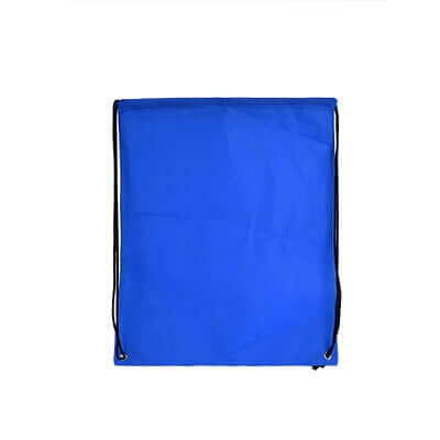 80gms Non-Woven Drawstring Bag in blue, perfect for everyday adventures and corporate gifts.