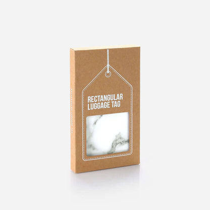 Rectangular Marble Luggage Tag Corporate Gifts Singapore