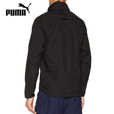 Puma Liga Training Rain Jacket viewed from the back, perfect for staying dry during athletic activities.