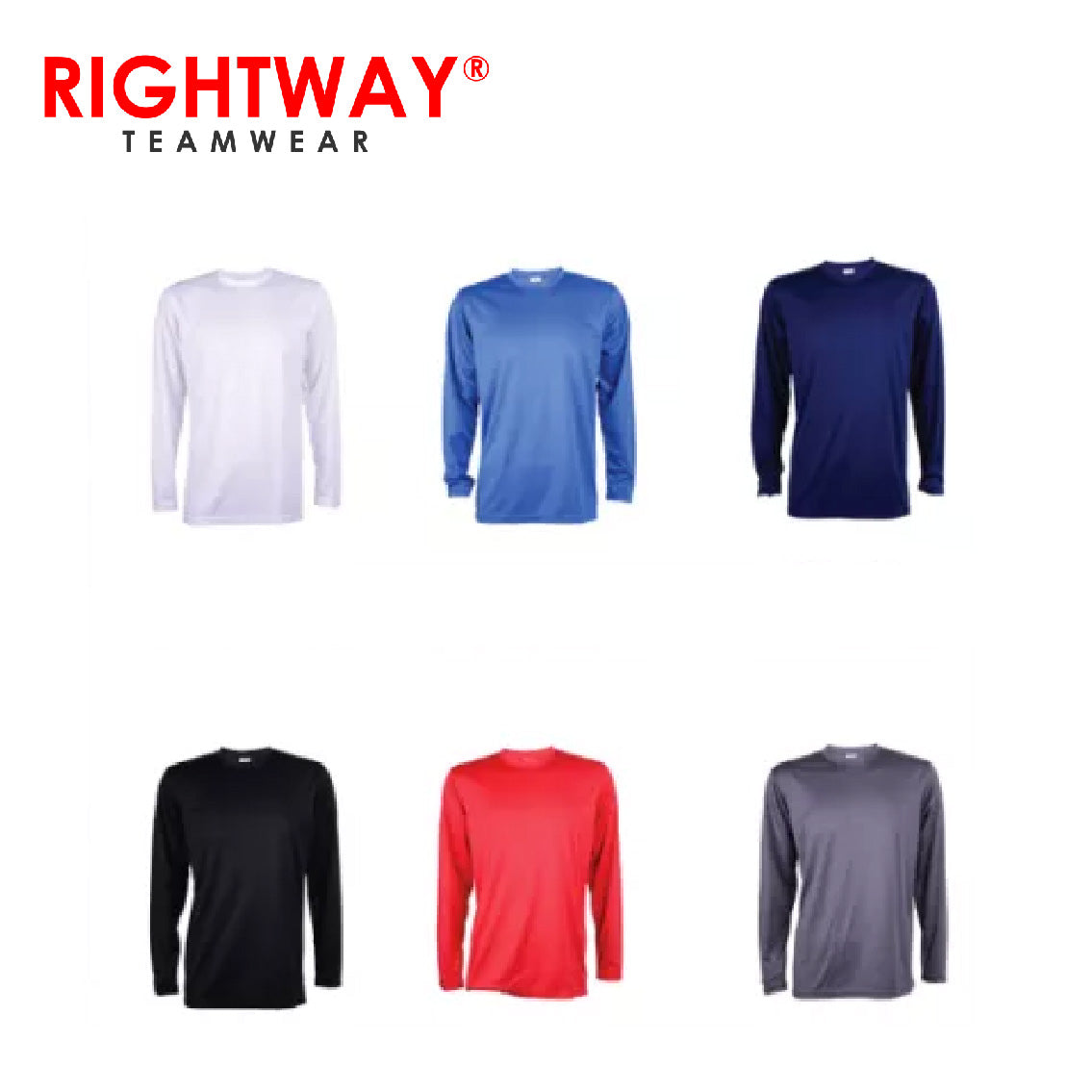 Rightway QDL54 Basic Long Sleeve T-Shirt Corporate Gifts Singapore