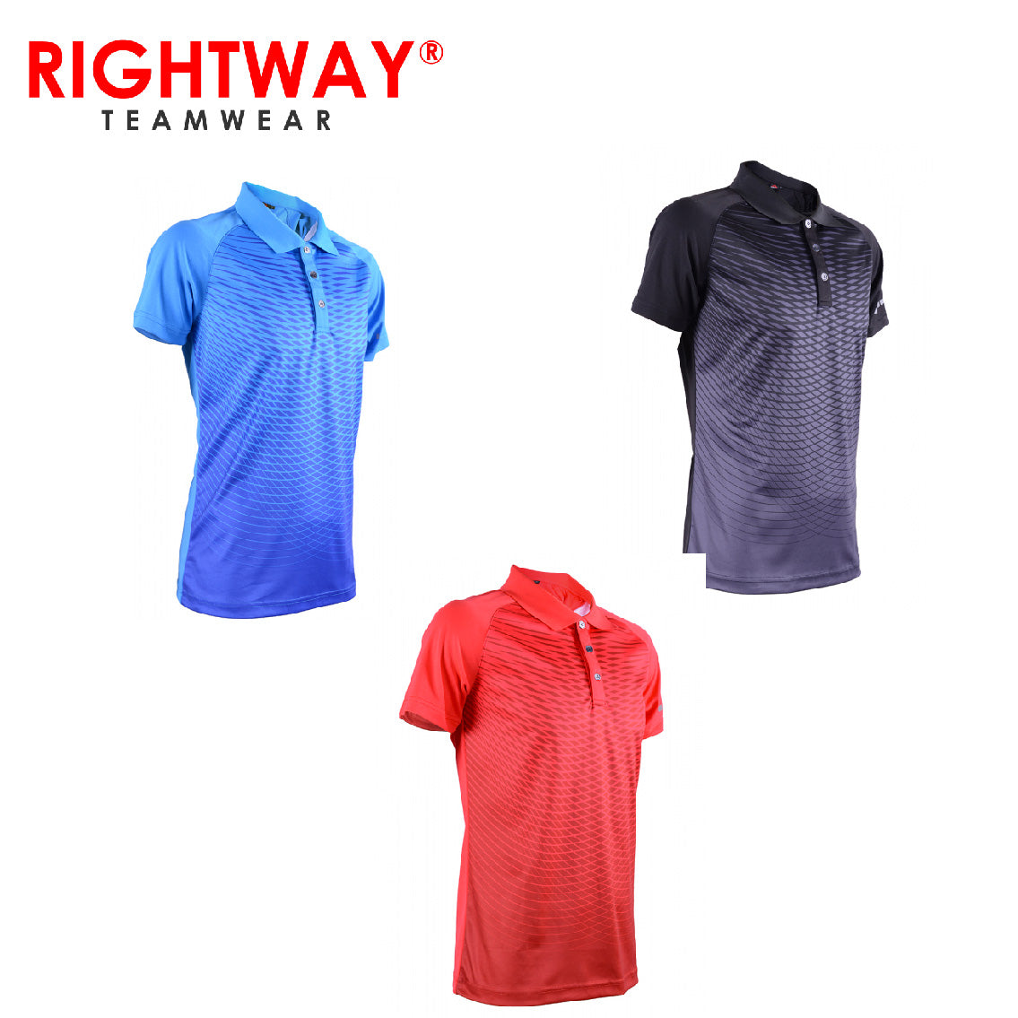 Rightway MOF 32 Reflective Collared Sublimation Polo T-shirt Corporate Gifts Singapore