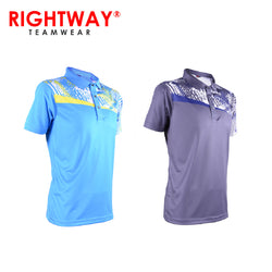 Rightway MOF 34 Neon-Tech Asymmetric Collared Sublimation Polo T-Shirt Corporate Gifts Singapore