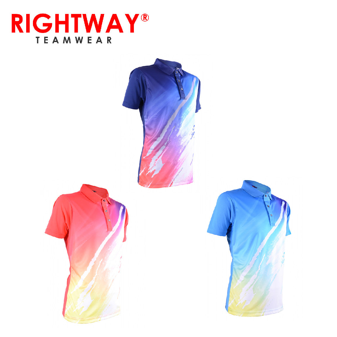 RightWay MOF 37 Neon-Tech Fine Art Collared Polo T-Shirt Corporate Gifts Singapore