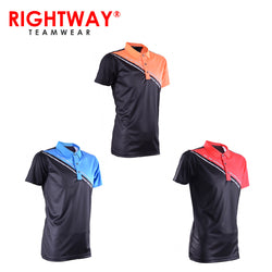 Rightway MOP 43 Reflective Cross Design Polo T-Shirt Corporate Gifts Singapore