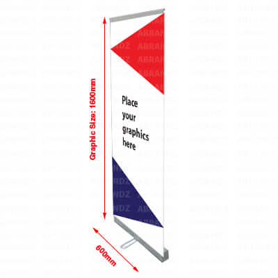 Roll Up Banner (Silver Stand) Corporate Gifts Singapore