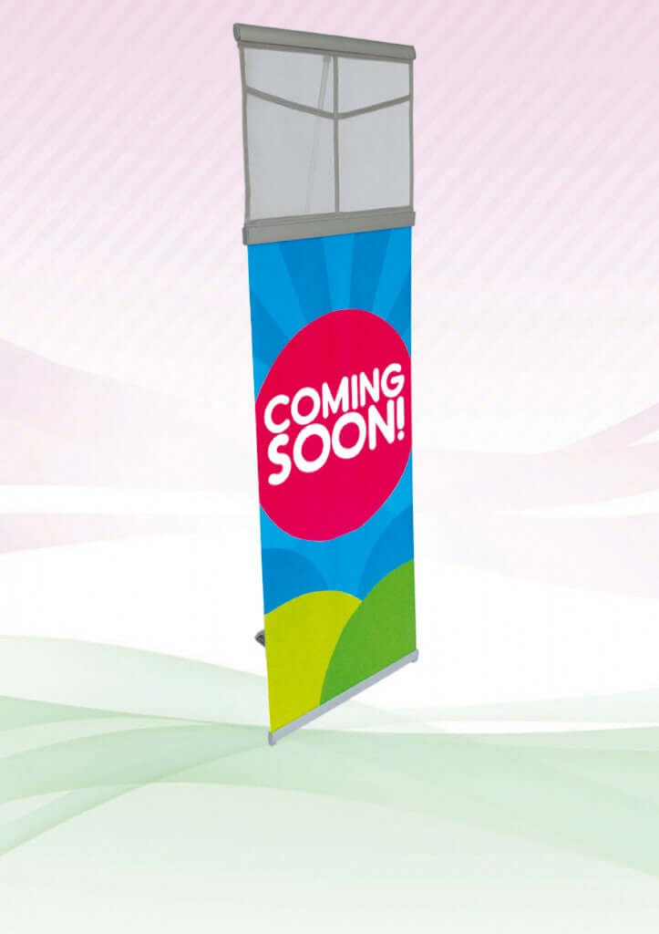 Lightweight Banner Stand with 2 Holders Corporate Gifts Singapore