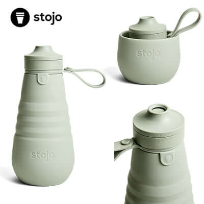 Stojo collapsible Sports Water Bottle 20oz Corporate Gifts Singapore