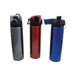 Stainless Steel Bottle with Clip Lock Cap Corporate Gifts Singapore