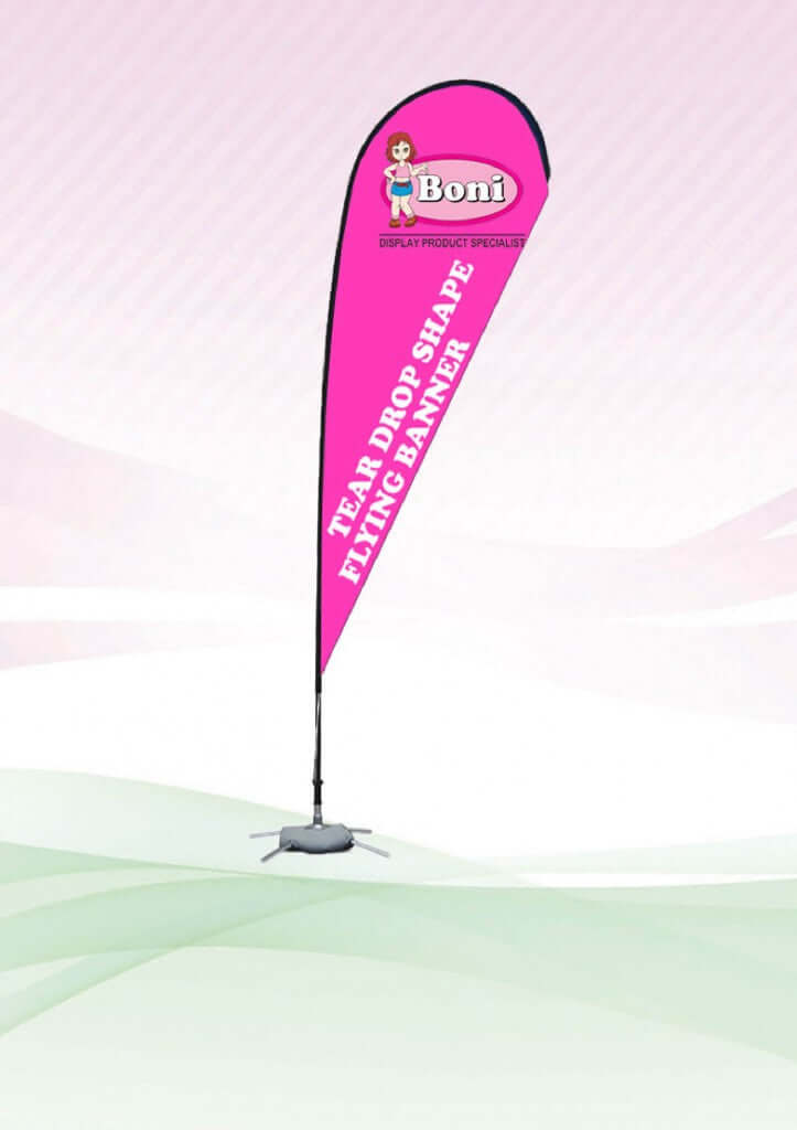Tear shape Flying Banner Corporate Gifts Singapore