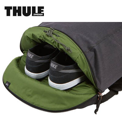 Thule Vea Backpack 25L with shoes compartment for gym and office use.