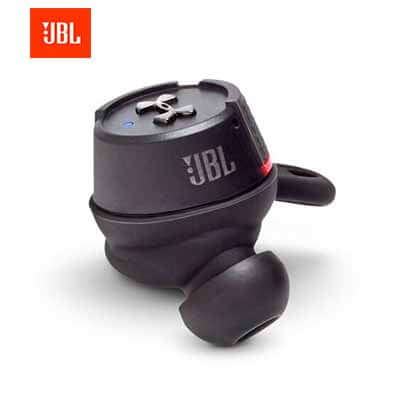 Under Armour® True Wireless Flash – Engineered by JBL® earbud with JBL logo, ideal for active lifestyles and corporate gifts.