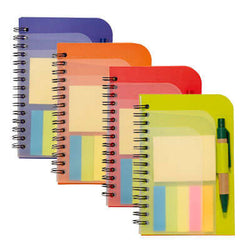 Eco Notepad with Pen and Colour Tabs Corporate Gifts Singapore