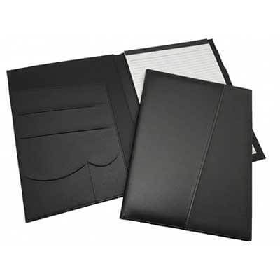 A4 Black Portfolio W/Notepad Corporate Gifts Singapore