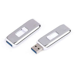 White Chrome USB Flash Drive Corporate Gifts Singapore