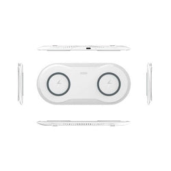 Double Wireless Charger with LED Indicator Corporate Gifts Singapore