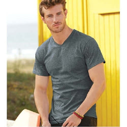 Classic Premium V Neck T-Shirt Short Sleeve Corporate Gifts Singapore